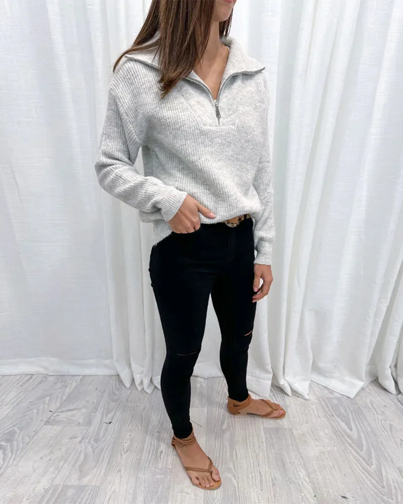 Amaris™ - zip sweater