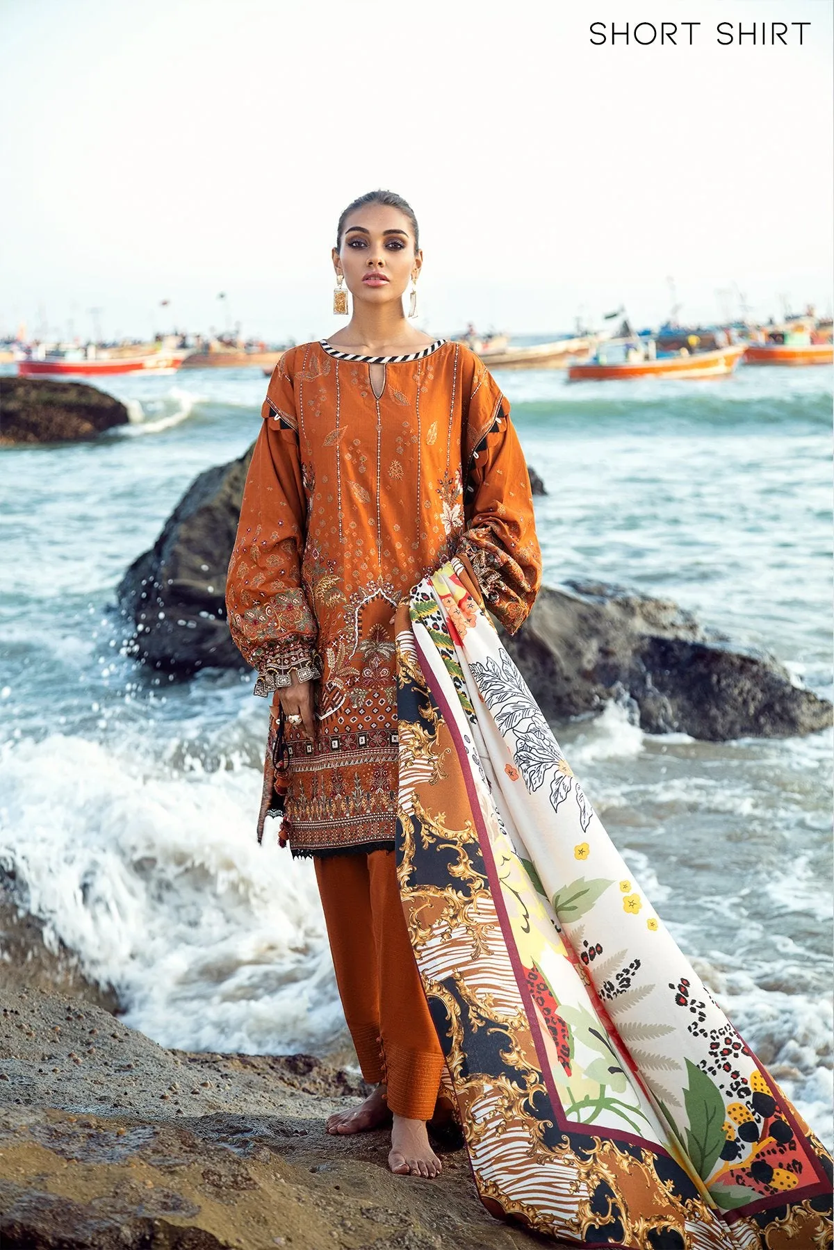 Baroque Khaddar Winter Collection – SAFFRON