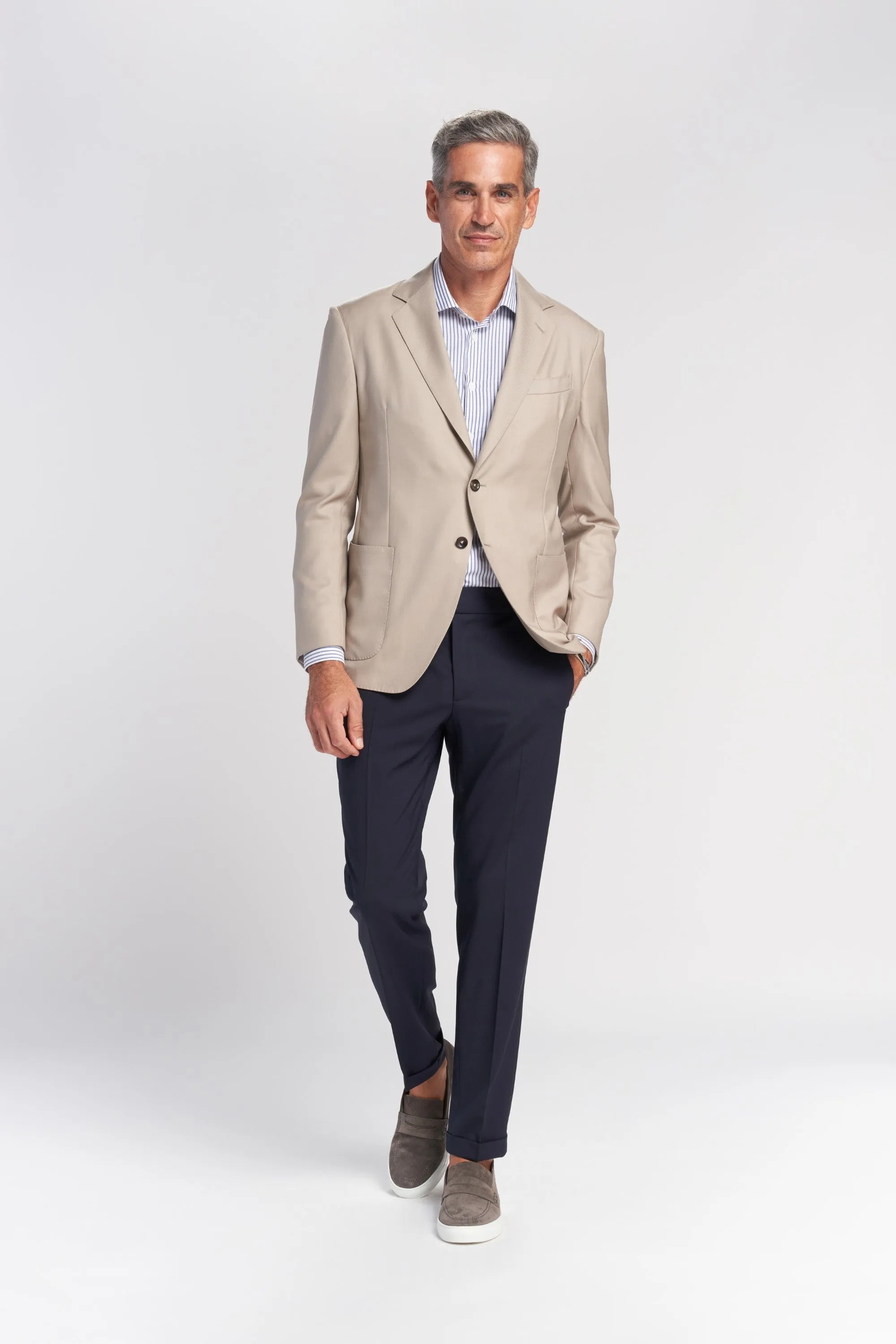 Benoit blazer 130's Washable Wool