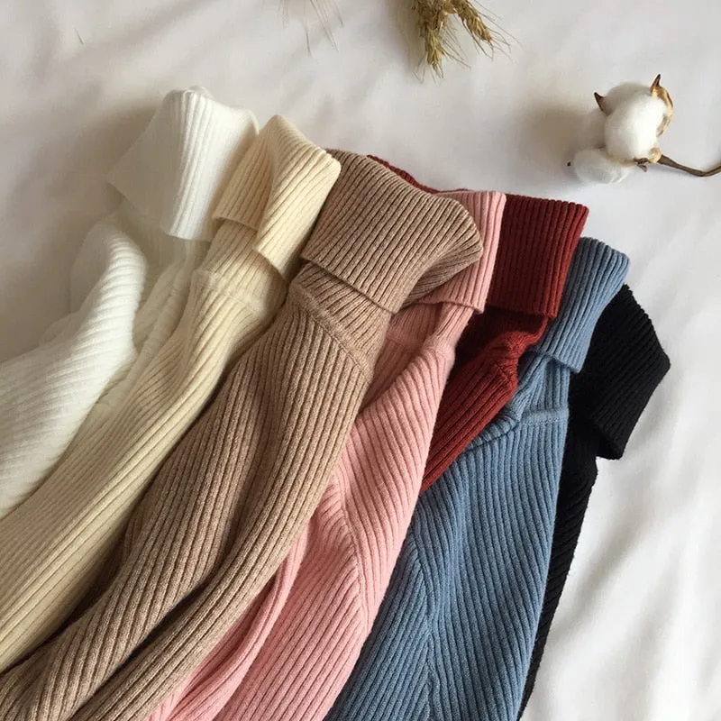 Beverly - Dark Academia Warm Winter Thick Knitted Sweater Pullover