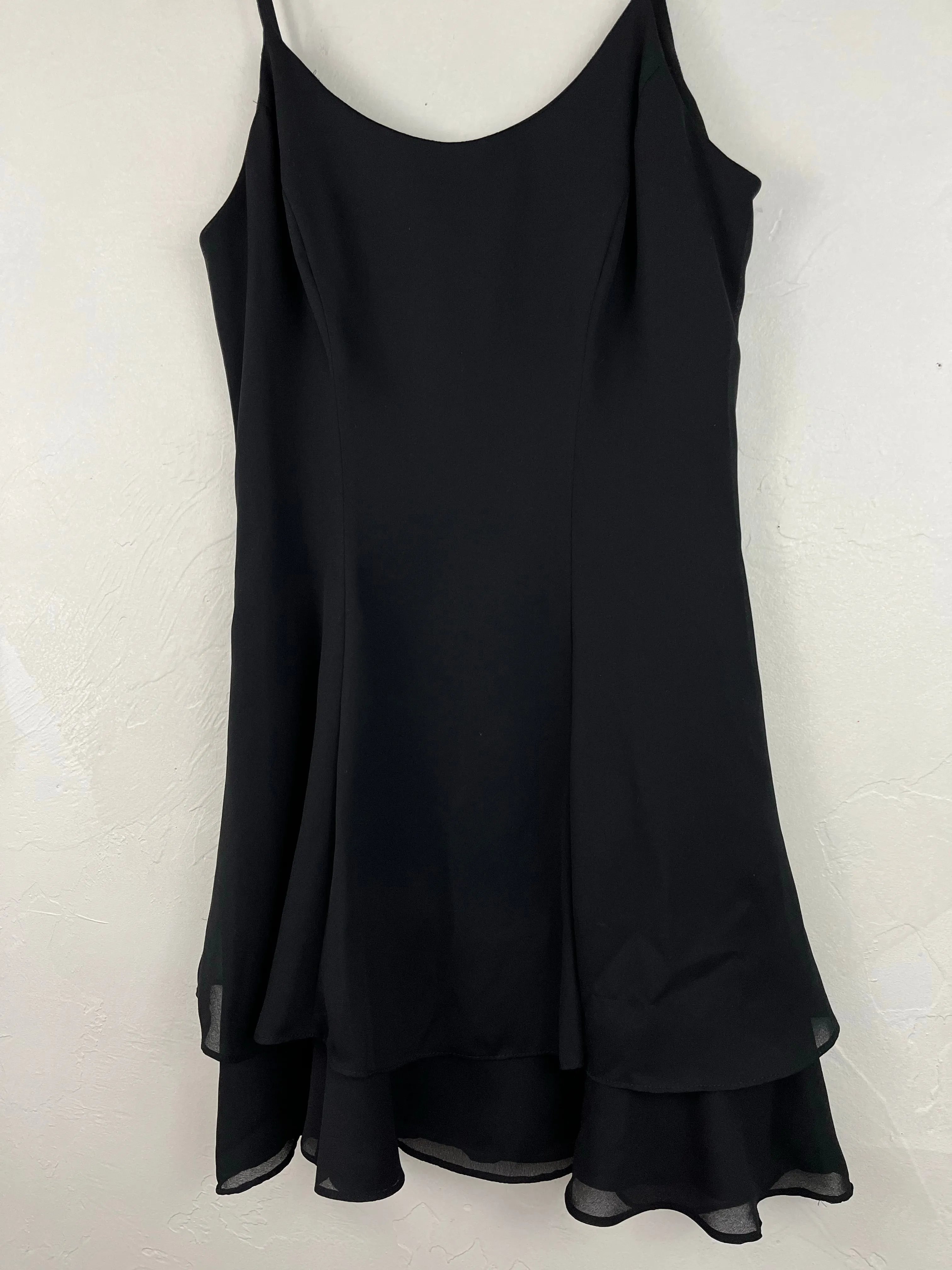 Black flowy dress