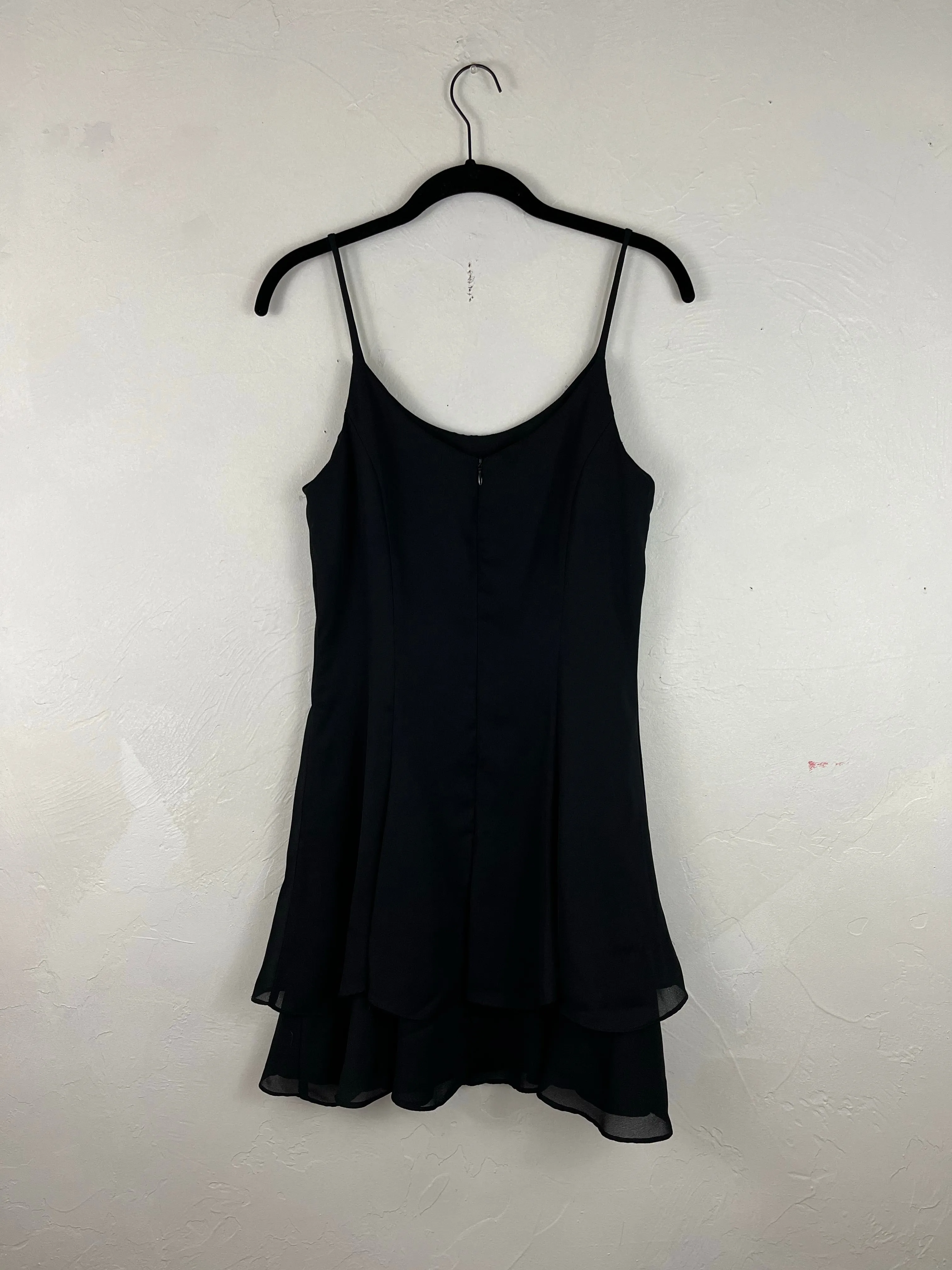 Black flowy dress