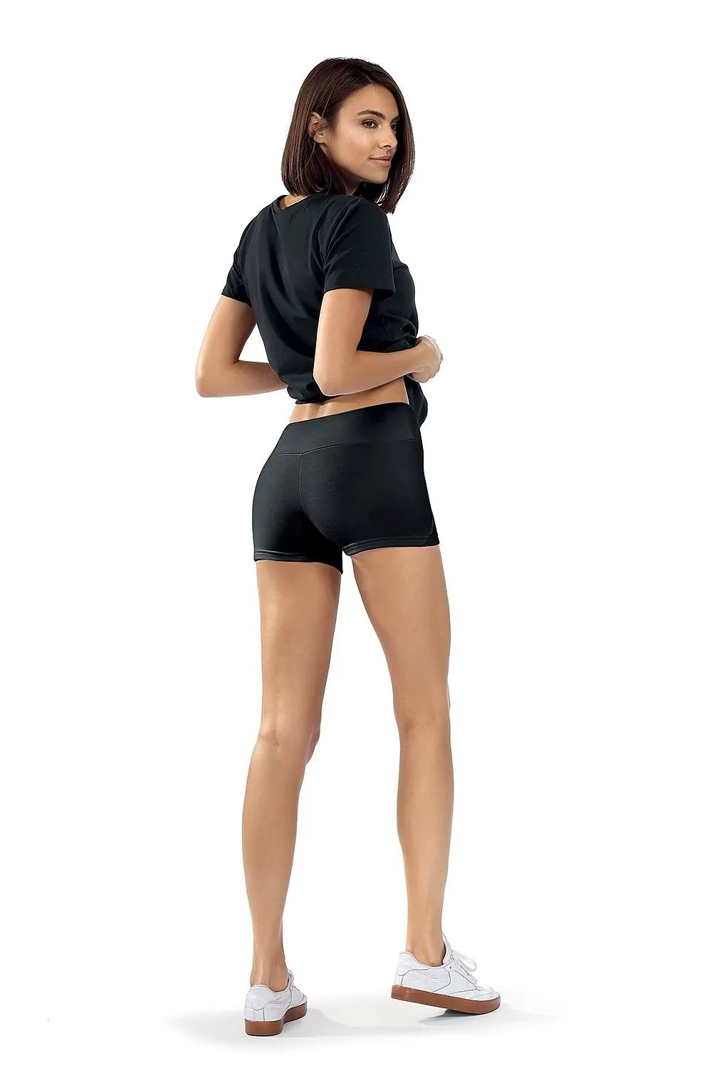 Black Lorin Sports Shorts