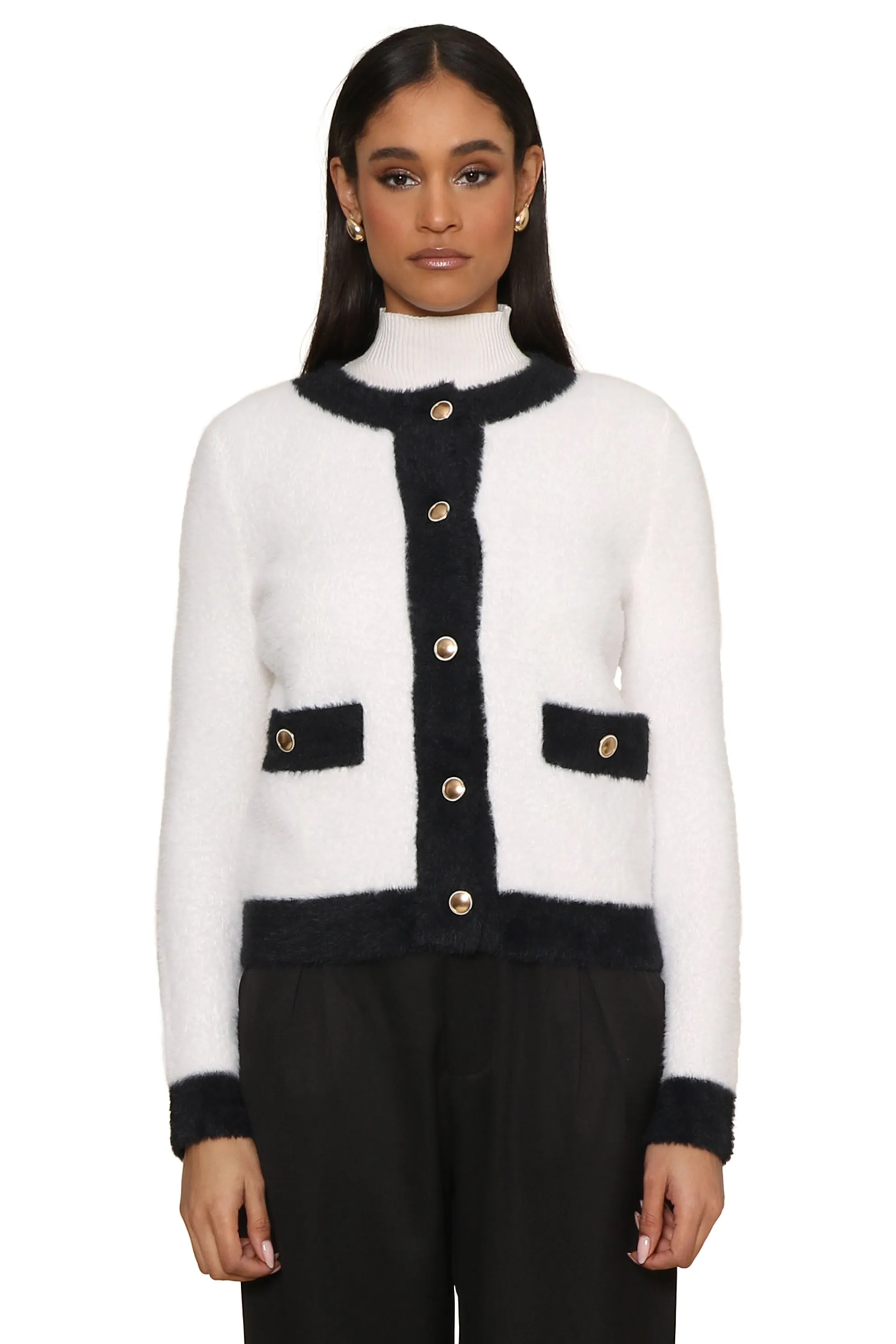 Button Front Cardigan