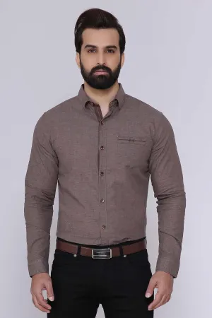 CASUAL SHIRTS FULL SLEEVE GREEN