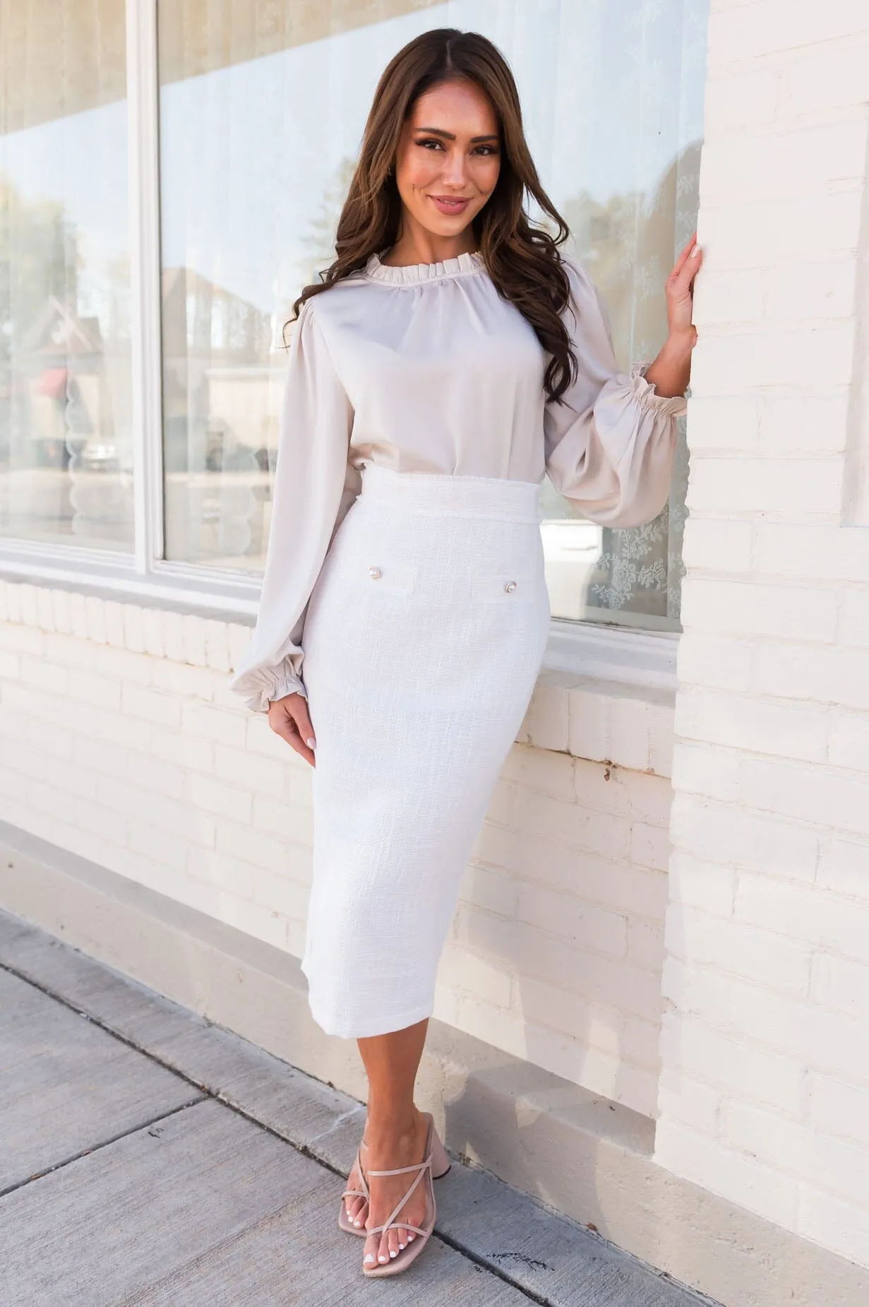 Classy Is Always In Modest Pencil Skirt