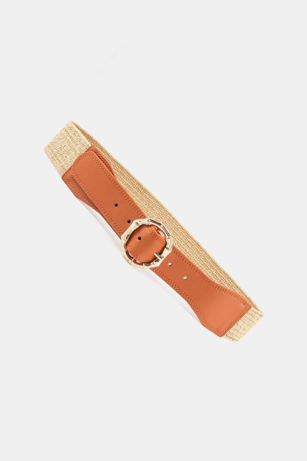 Classy Women's Alloy Buckle Braided Belt