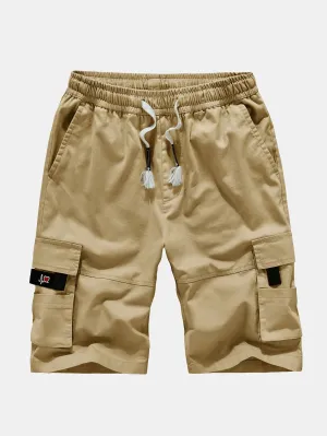 Comfortable Drawstring Cargo Shorts