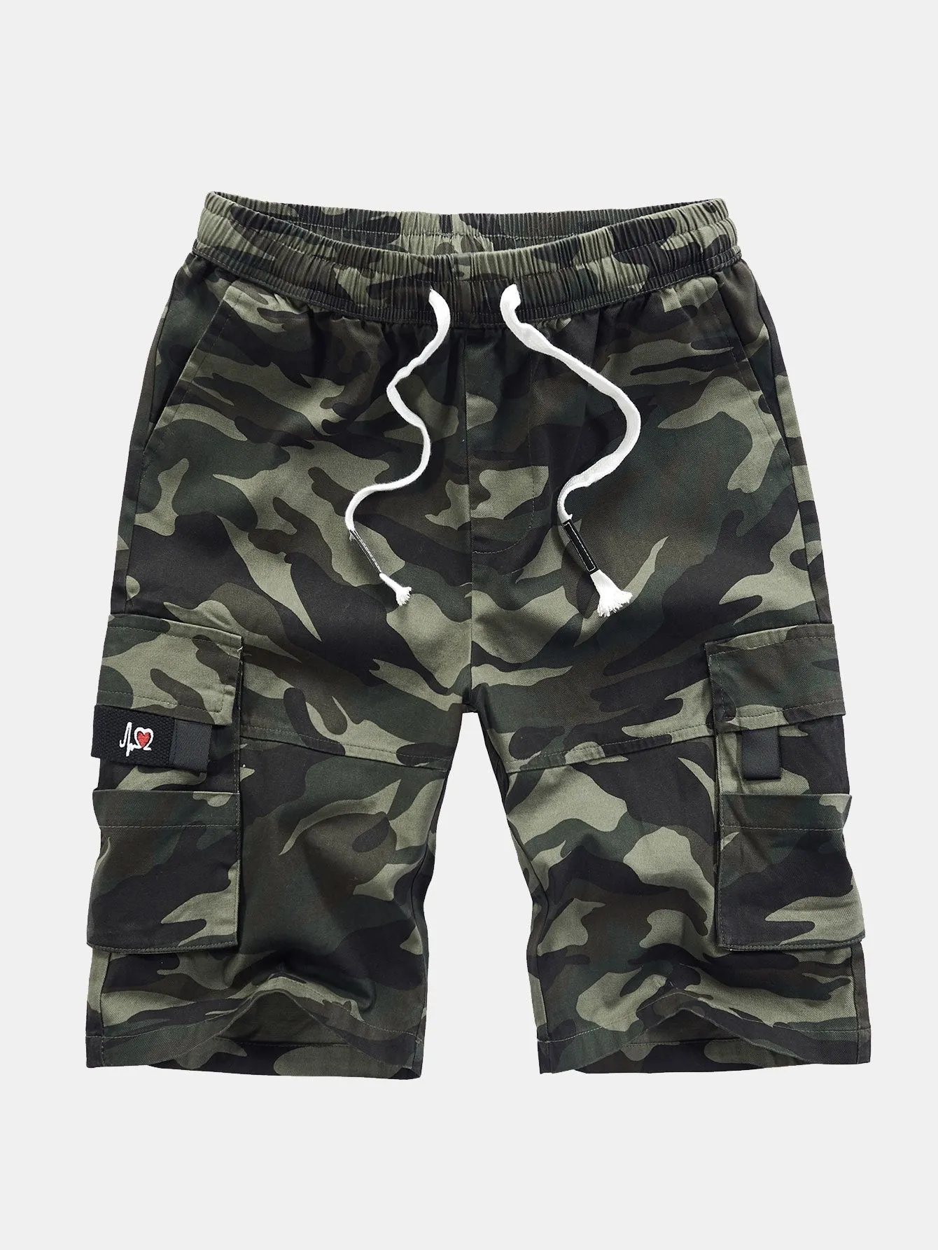 Comfortable Drawstring Cargo Shorts