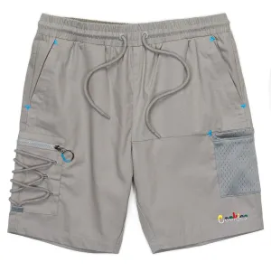 Cookies Catamaran Cotton Grey Tech Shorts (1559B6304)