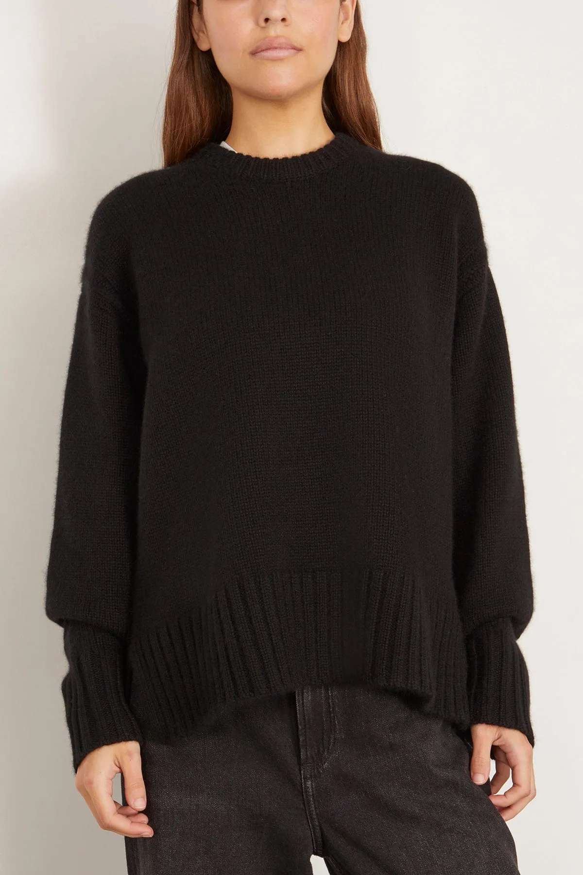 Cozy Crew in Black