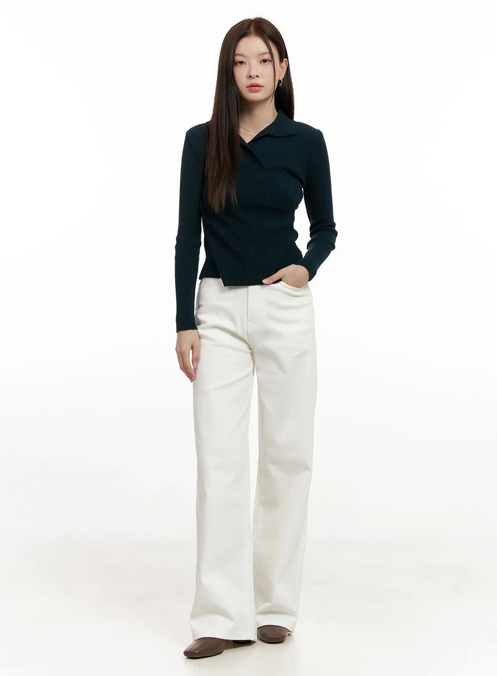 Cozy Wide-Fit Trousers ON422