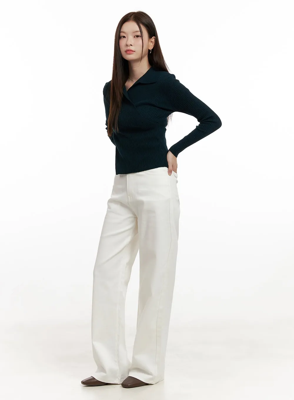 Cozy Wide-Fit Trousers ON422