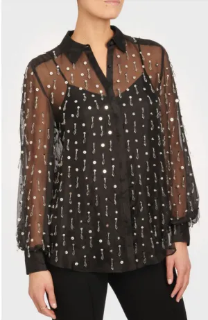 Crystal Teardrop Kandice Top