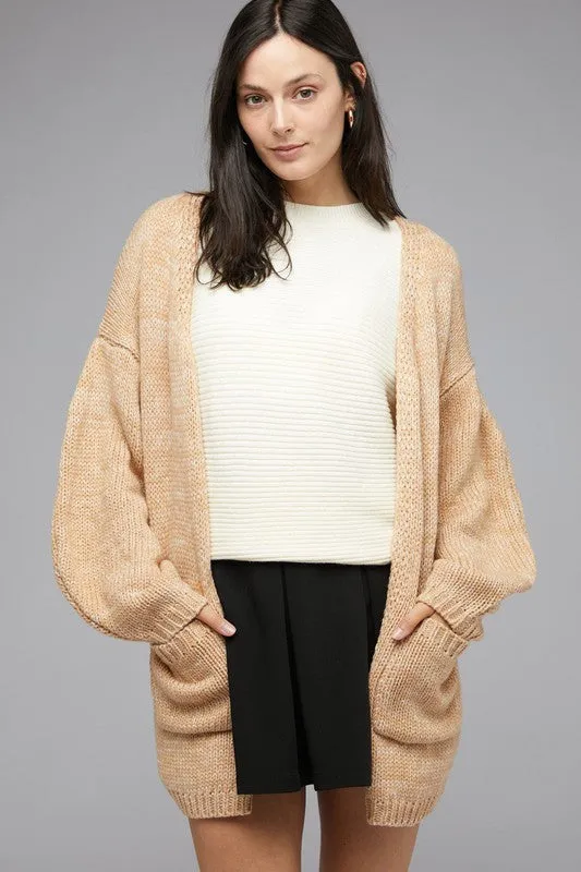 Davi & Dani Rock & Love Knit Long Sleeve Cardigan
