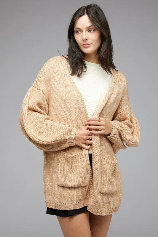 Davi & Dani Rock & Love Knit Long Sleeve Cardigan
