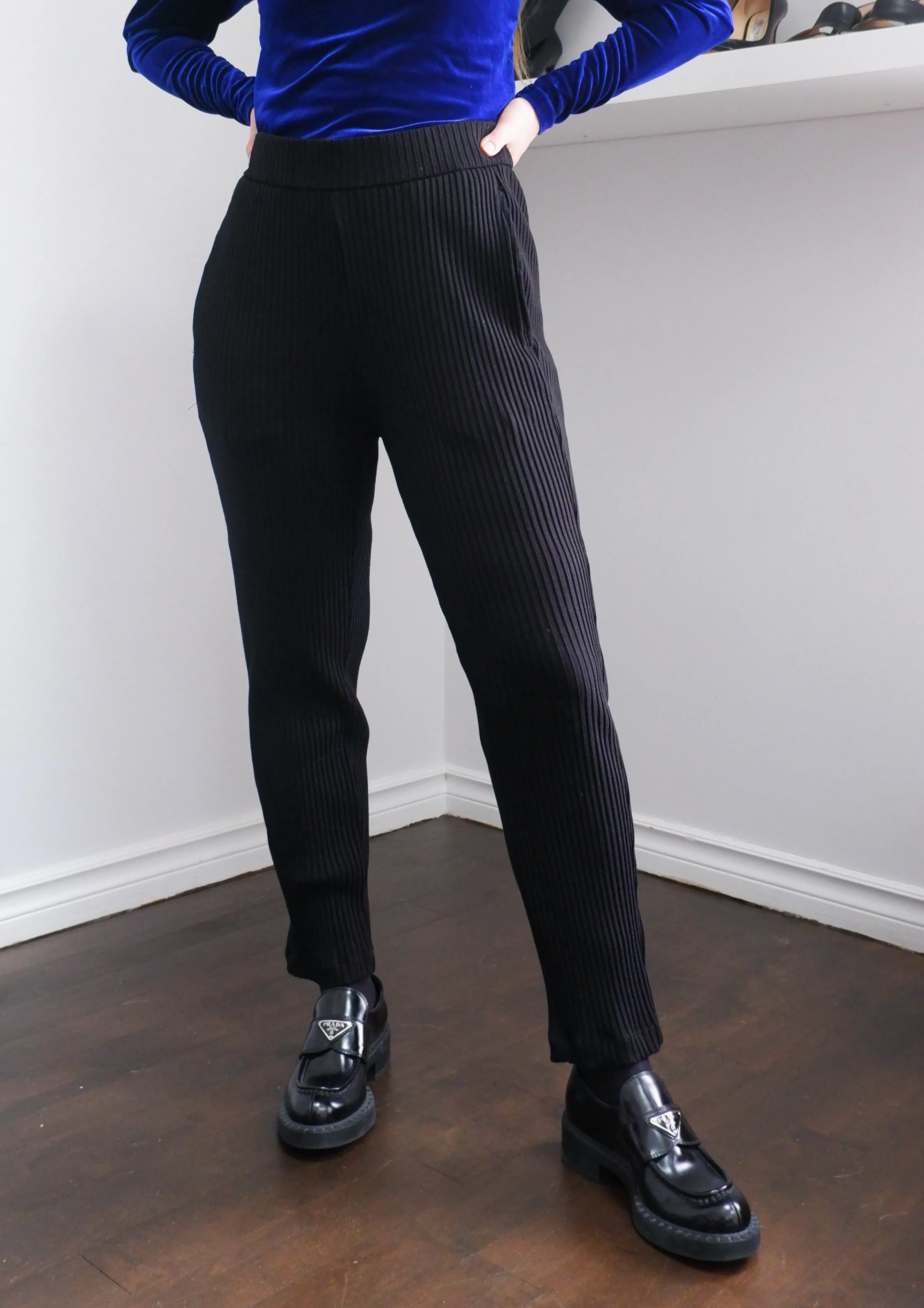 Eileen Fisher Cozy Ribbed Pant - M/L