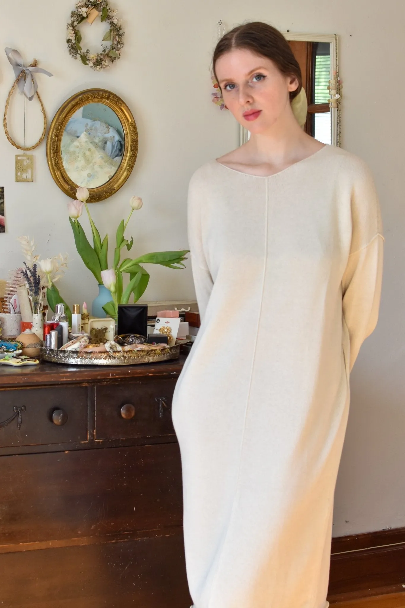 FFORM Panelled Dress (Natural)
