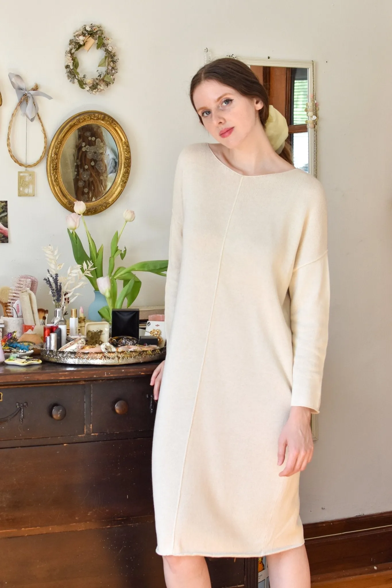 FFORM Panelled Dress (Natural)