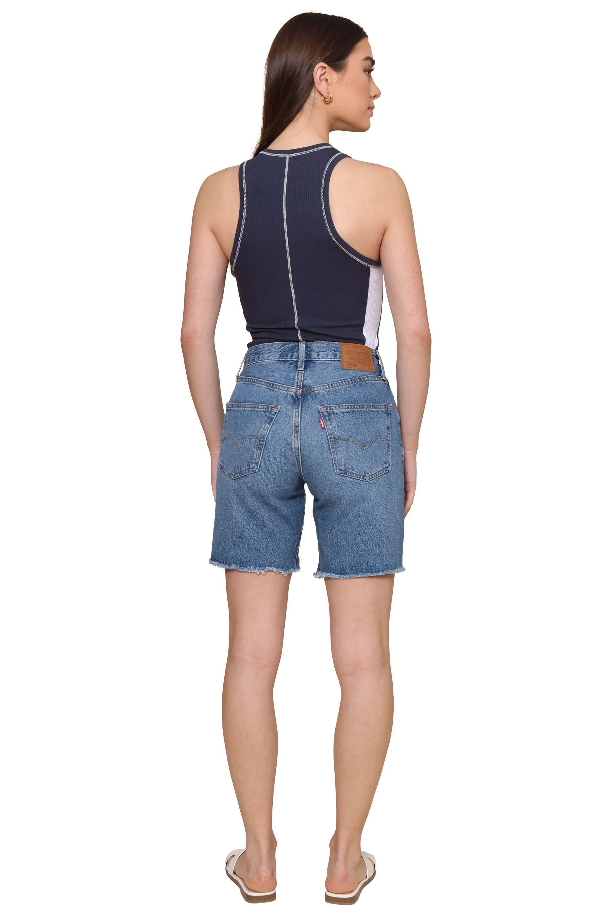 Frankie Contrast Rib Tank