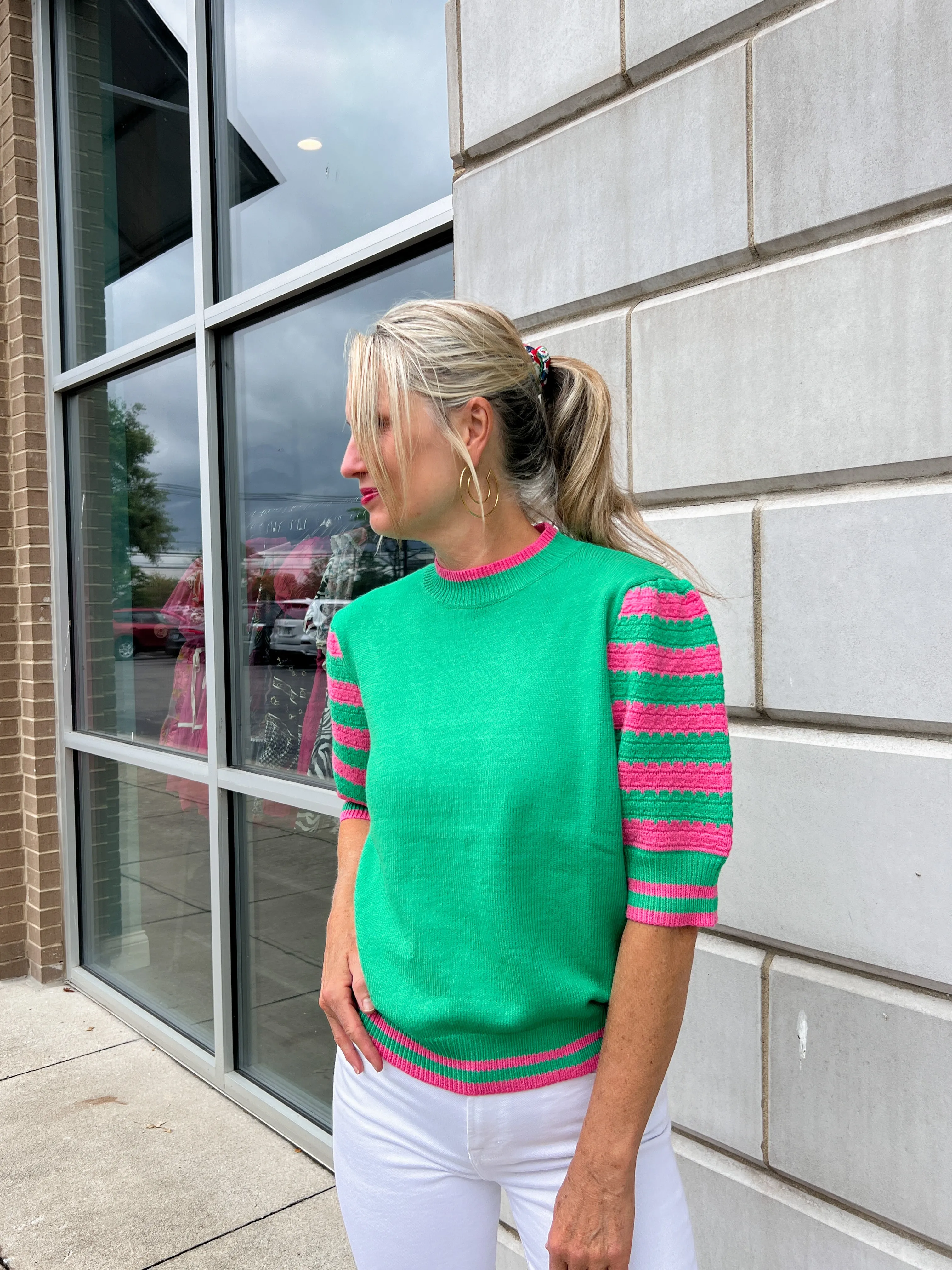 Guava Girly Sweater Top