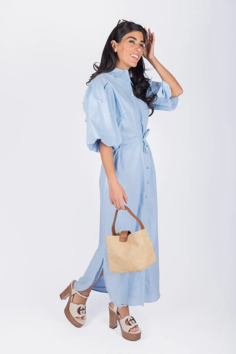 LORELAI DRESS (LIGHT BLUE)