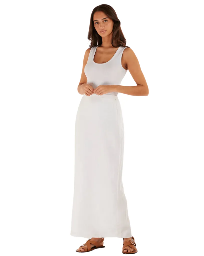 Mabel Linen Skirt