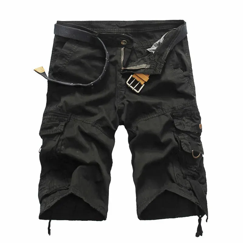 Men's Comfortable Camo Cargo Shorts