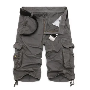 Men's Comfortable Camo Cargo Shorts