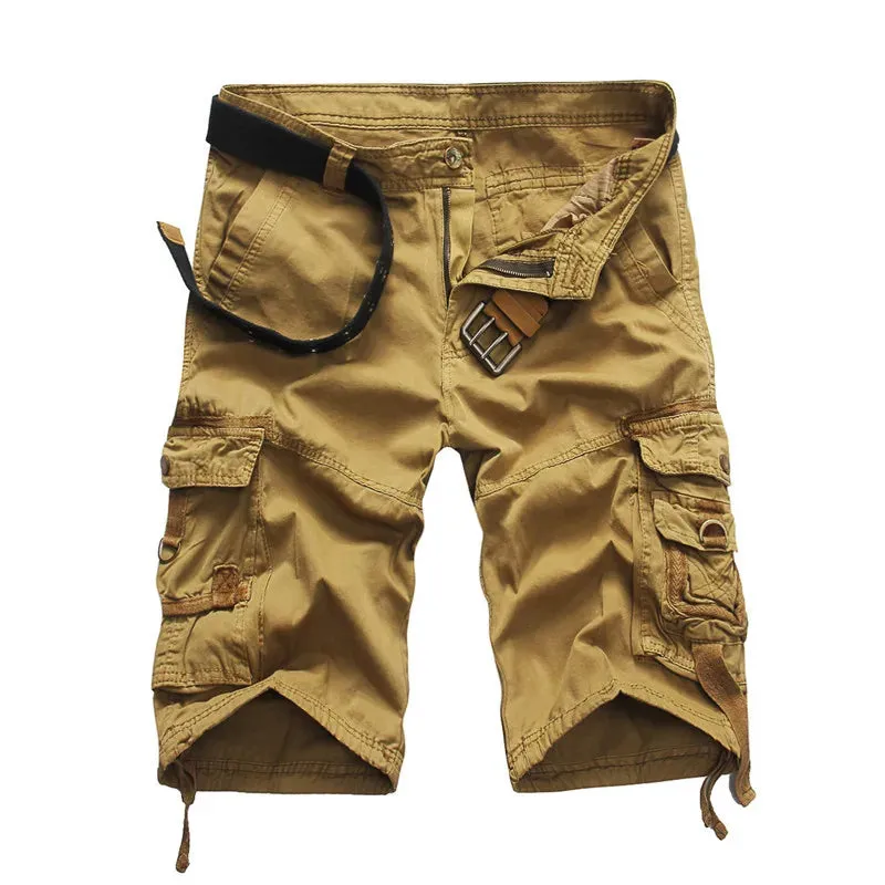 Men's Comfortable Camo Cargo Shorts