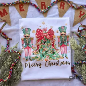 MERRY CHRISTMAS HOLLY TREE