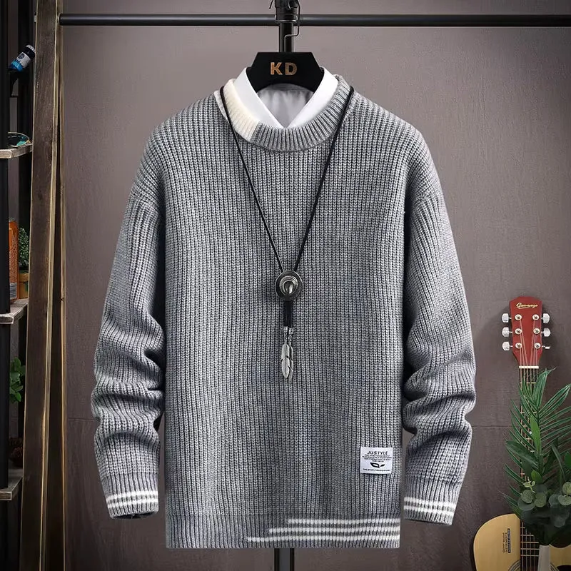 New Fusion Italian Style Unisex Winter Sweater Men Womens Thick Warm Top Casual  Pullover