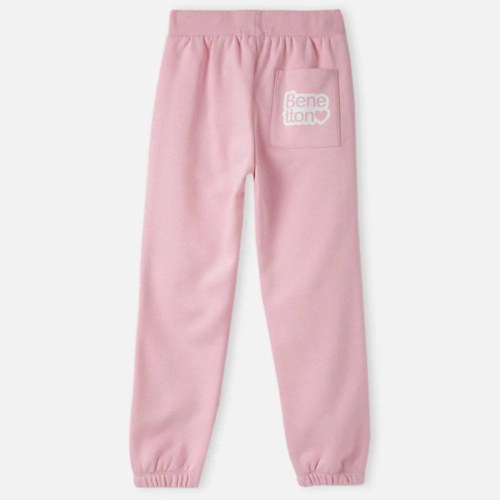 Pink United Colors Of Benetton Winter Regular Fit Trousers