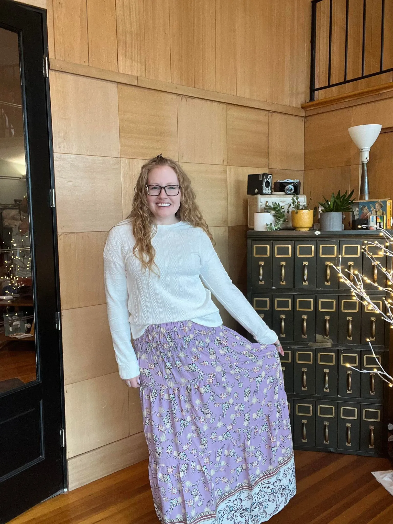 PURPLE CONVERTABLE MAXI SKIRT/TUBE DRESS