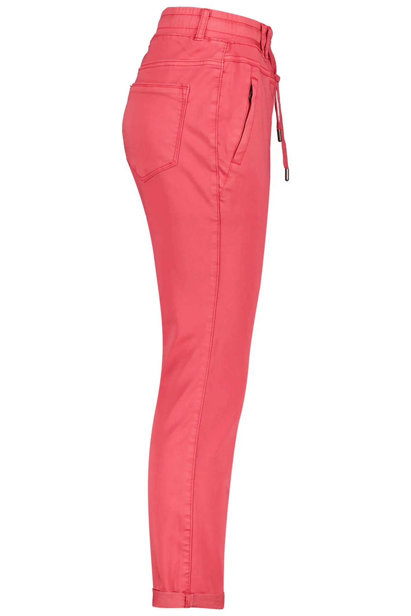 Red Button SRB4154 Tessy Coral Cropped Jogger Trousers