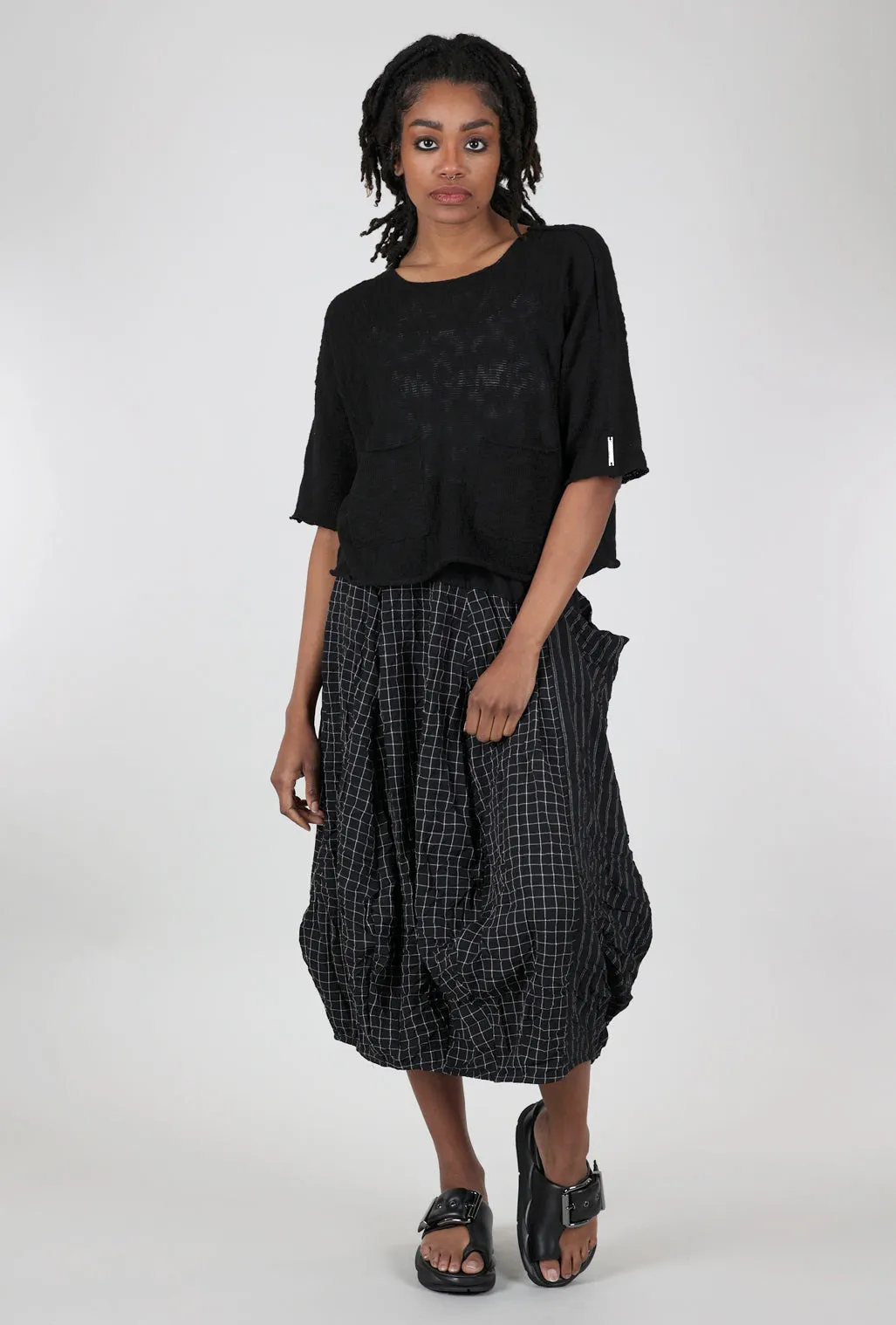 Reverse Sweater, Black
