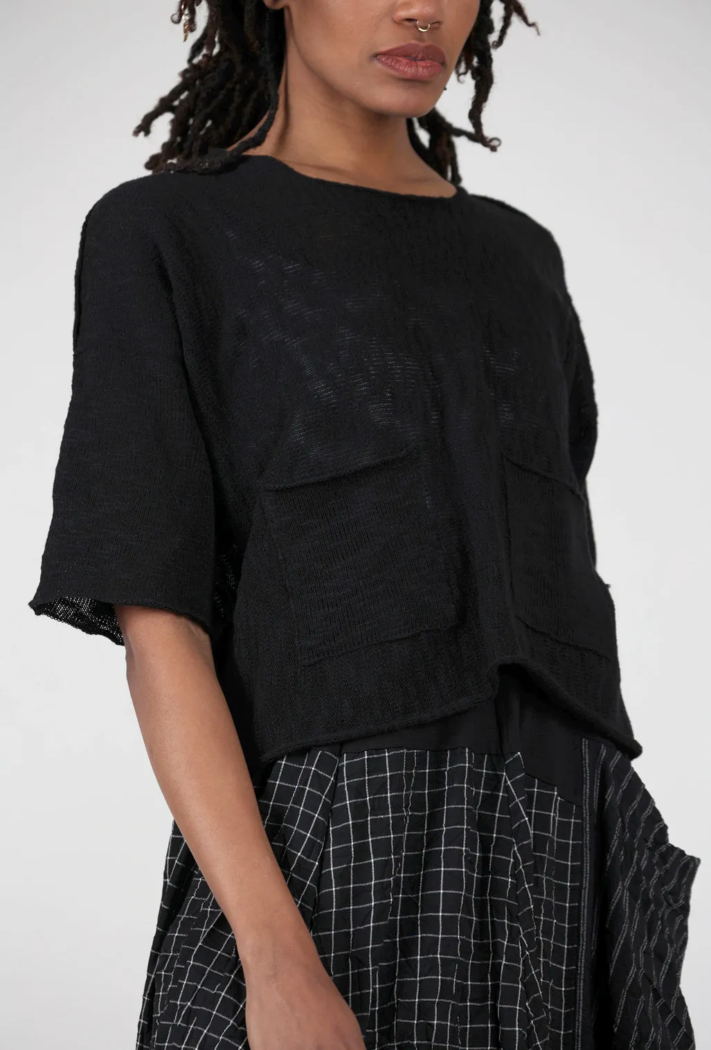 Reverse Sweater, Black