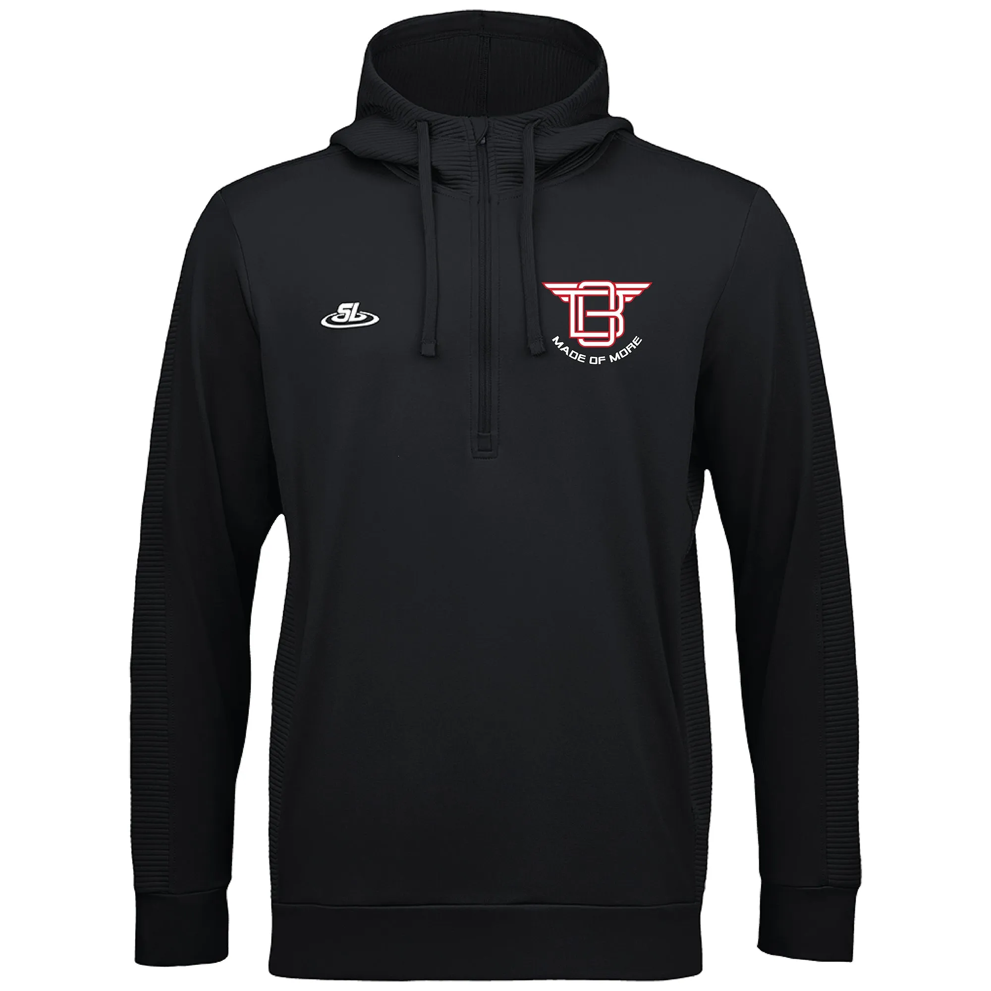 Scraplife Youth Bo Nickal Debut Essential Performance Hoodie Warm-Up Jacket - Black