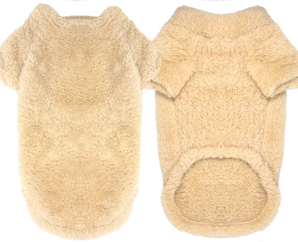Soft Plush Dog Pullover - Lavender