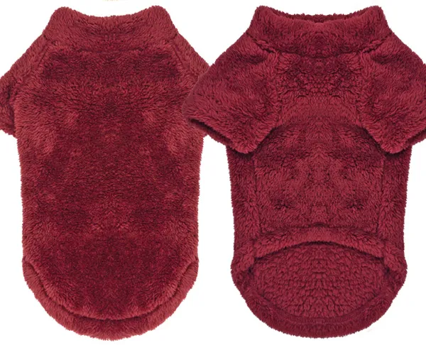 Soft Plush Dog Pullover - Lavender