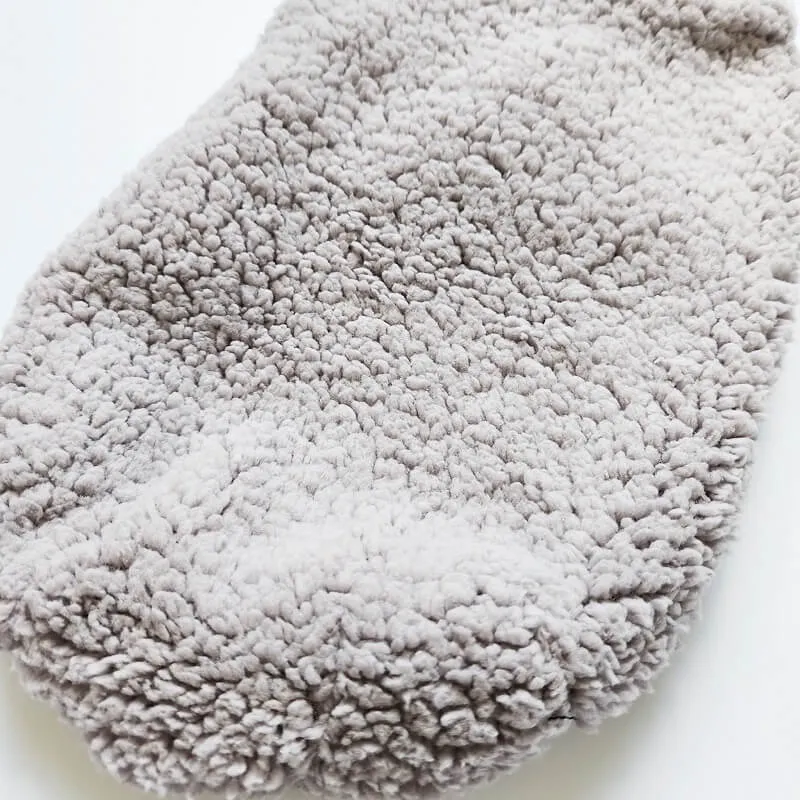 Teddy Fleece ~ Gray for Days ~ dog jersey