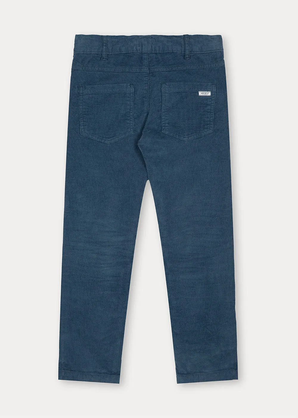 The Blue Denim Corduroy Trousers