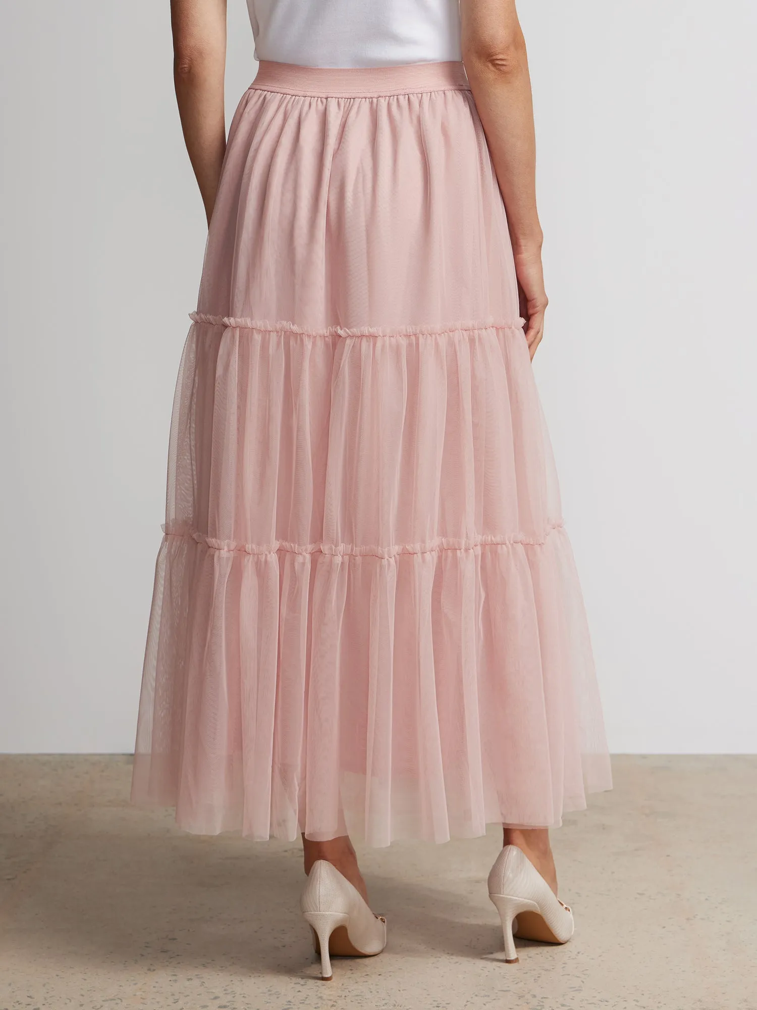 Tiered Tulle Skirt