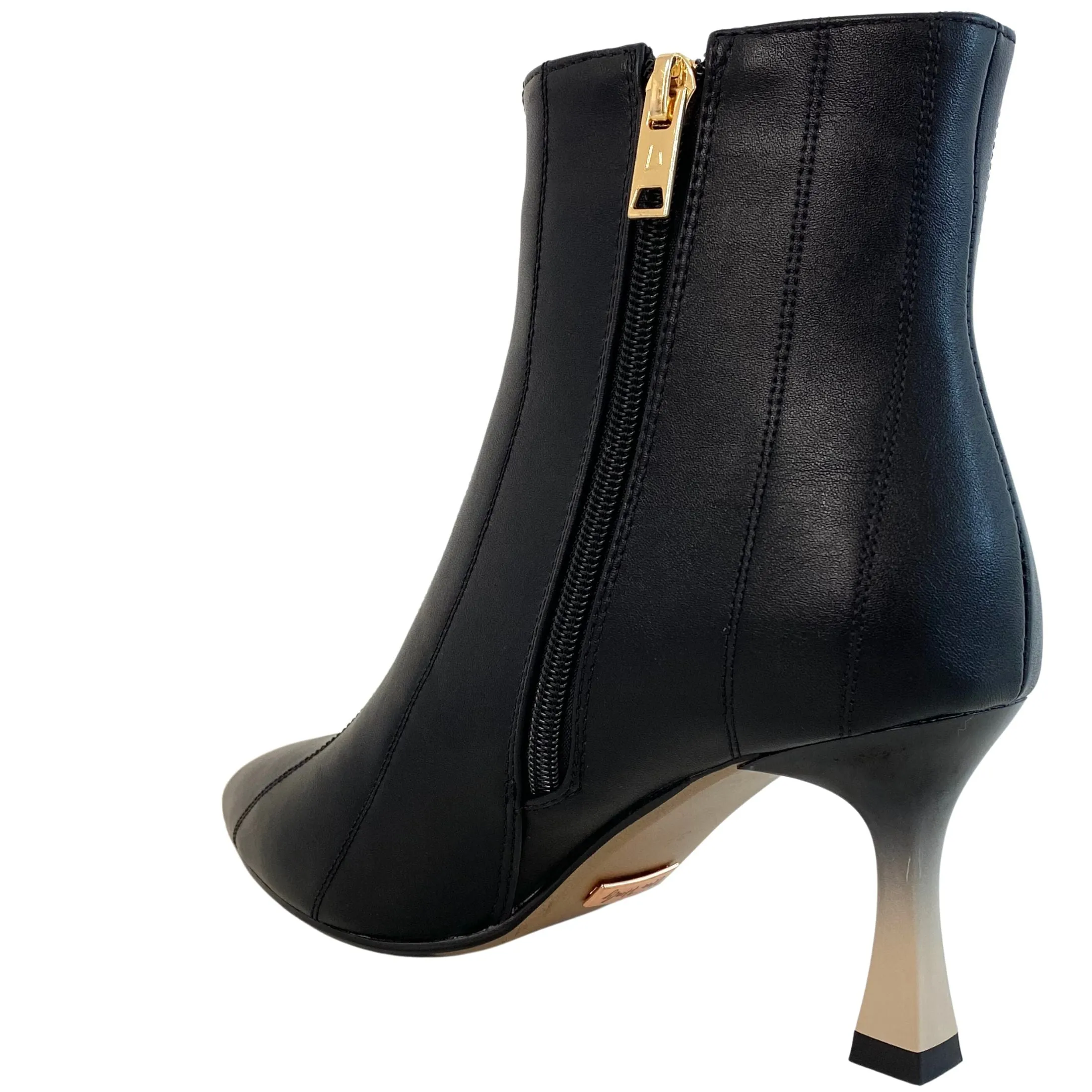Una Healy Belong To You Kitten Heel Boots - Black