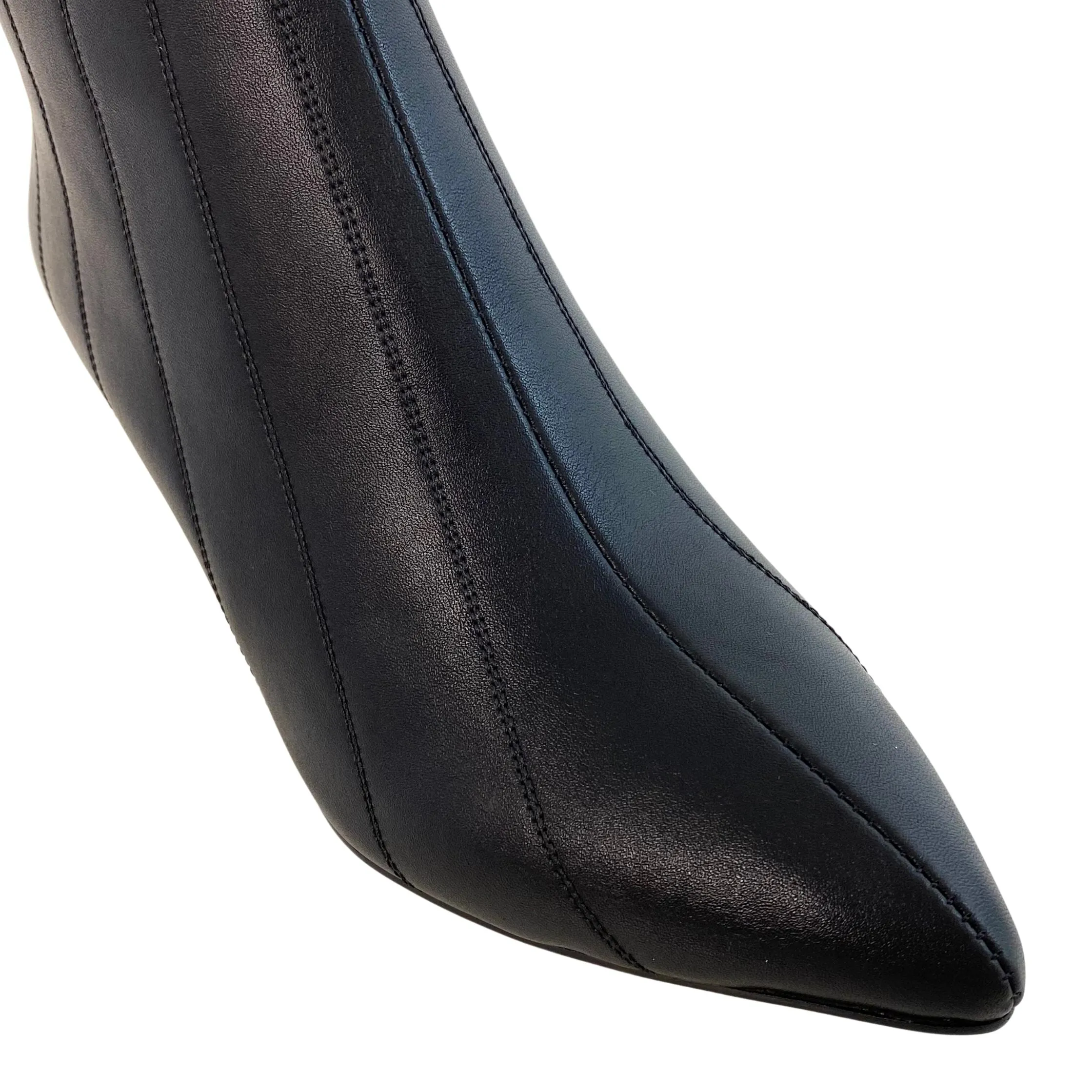Una Healy Belong To You Kitten Heel Boots - Black