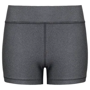 Under Armour HeatGear Mid-Rise Womens Grey Shorts