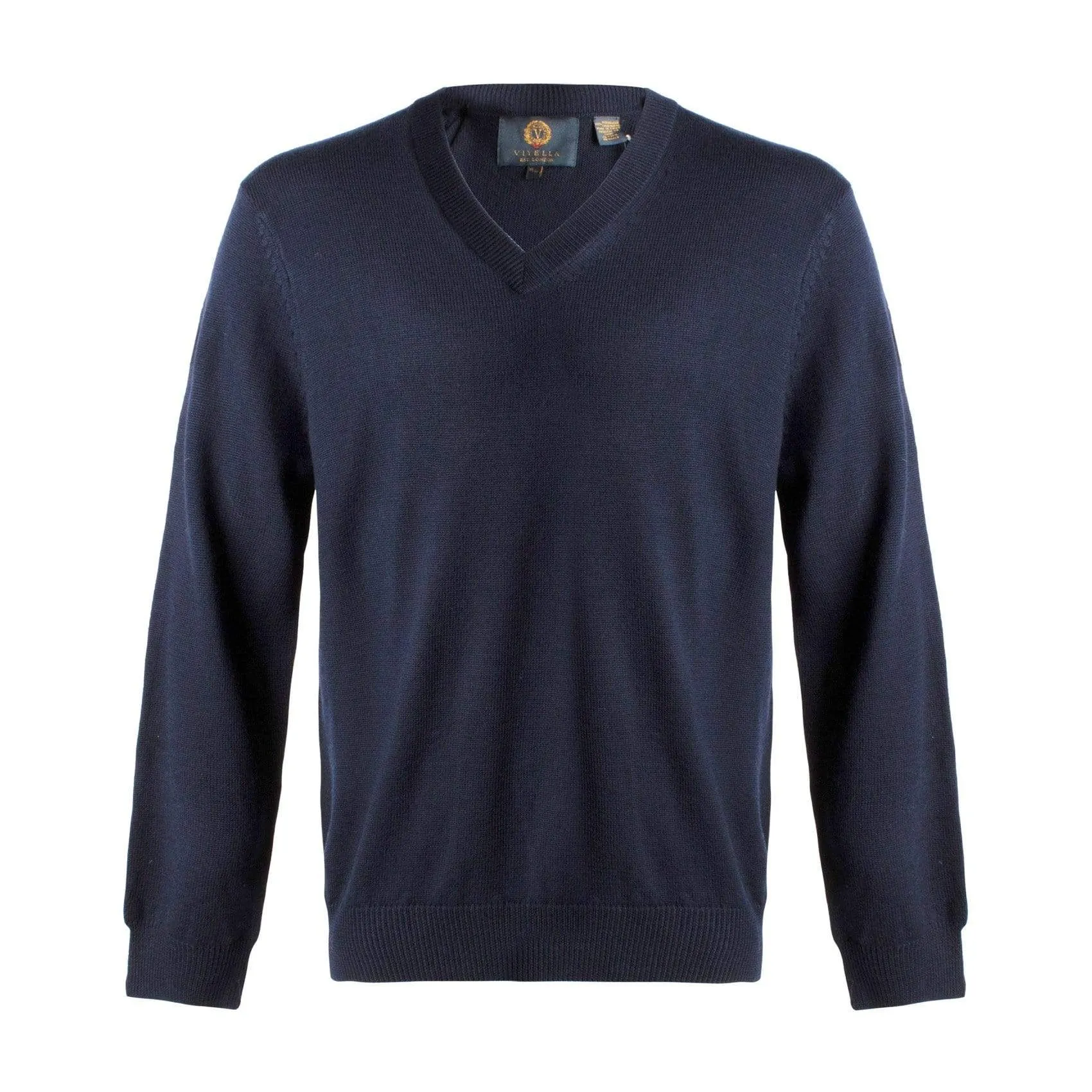 Upgrade Your Style with Mens V-Neck Extra Fine Merino Sweaters - Available in 5 Trendy Colors