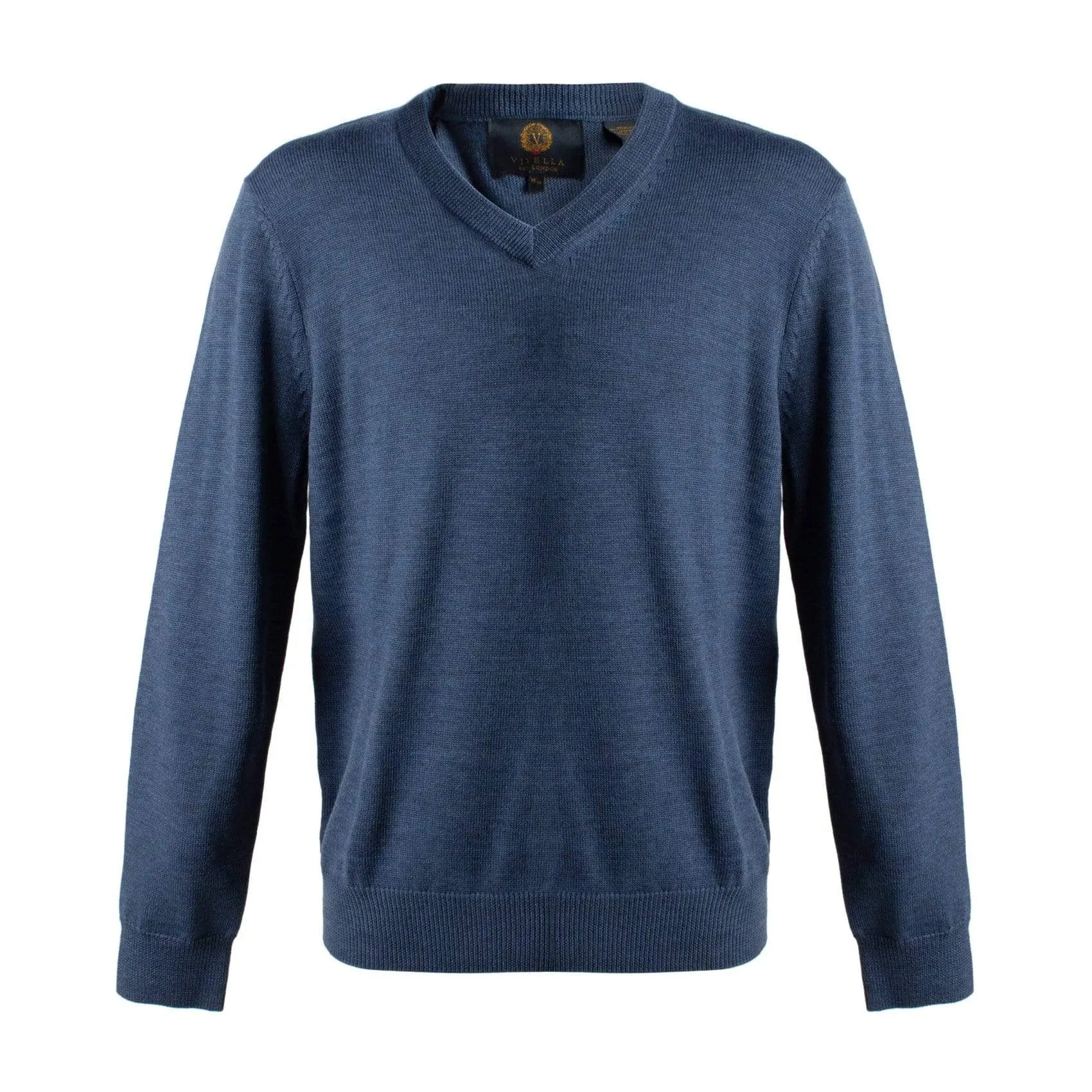 Upgrade Your Style with Mens V-Neck Extra Fine Merino Sweaters - Available in 5 Trendy Colors