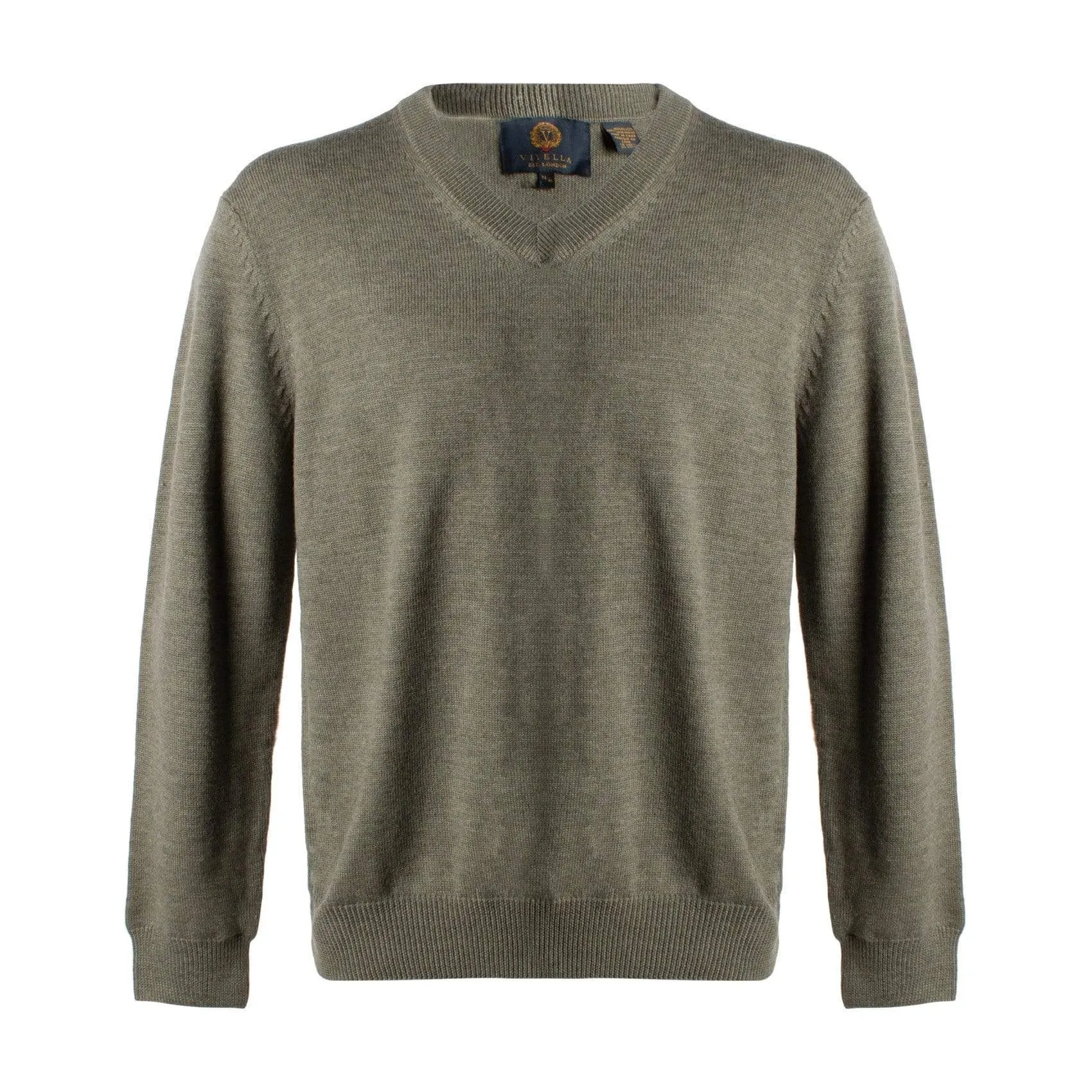 Upgrade Your Style with Mens V-Neck Extra Fine Merino Sweaters - Available in 5 Trendy Colors