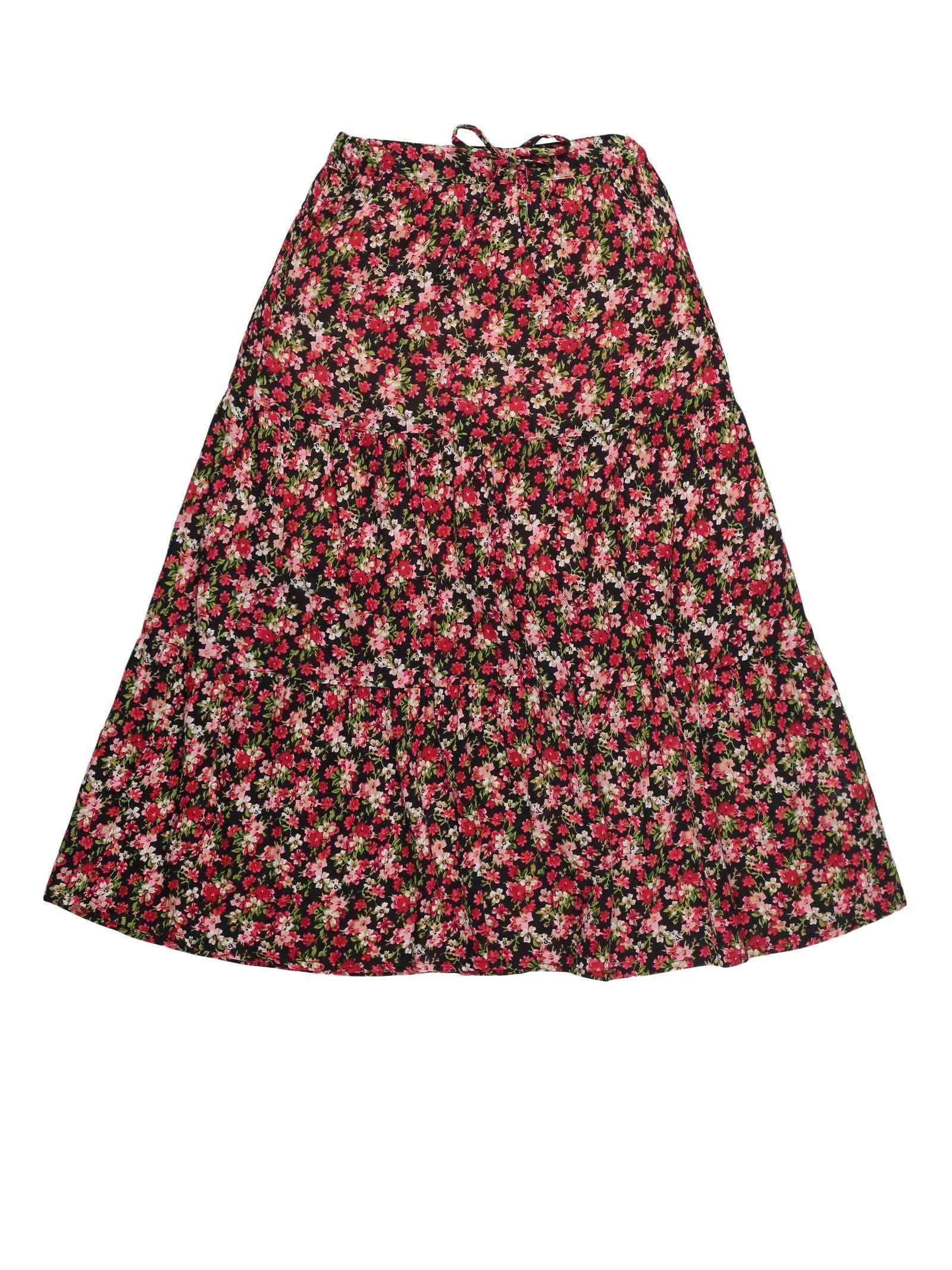Young Birds Long Tile Panel Skirt
